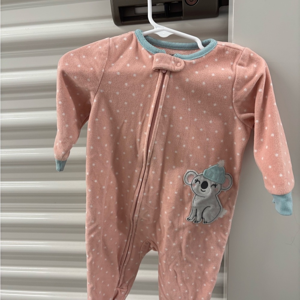 Carters Koala Kids Pink One Piece Pajama